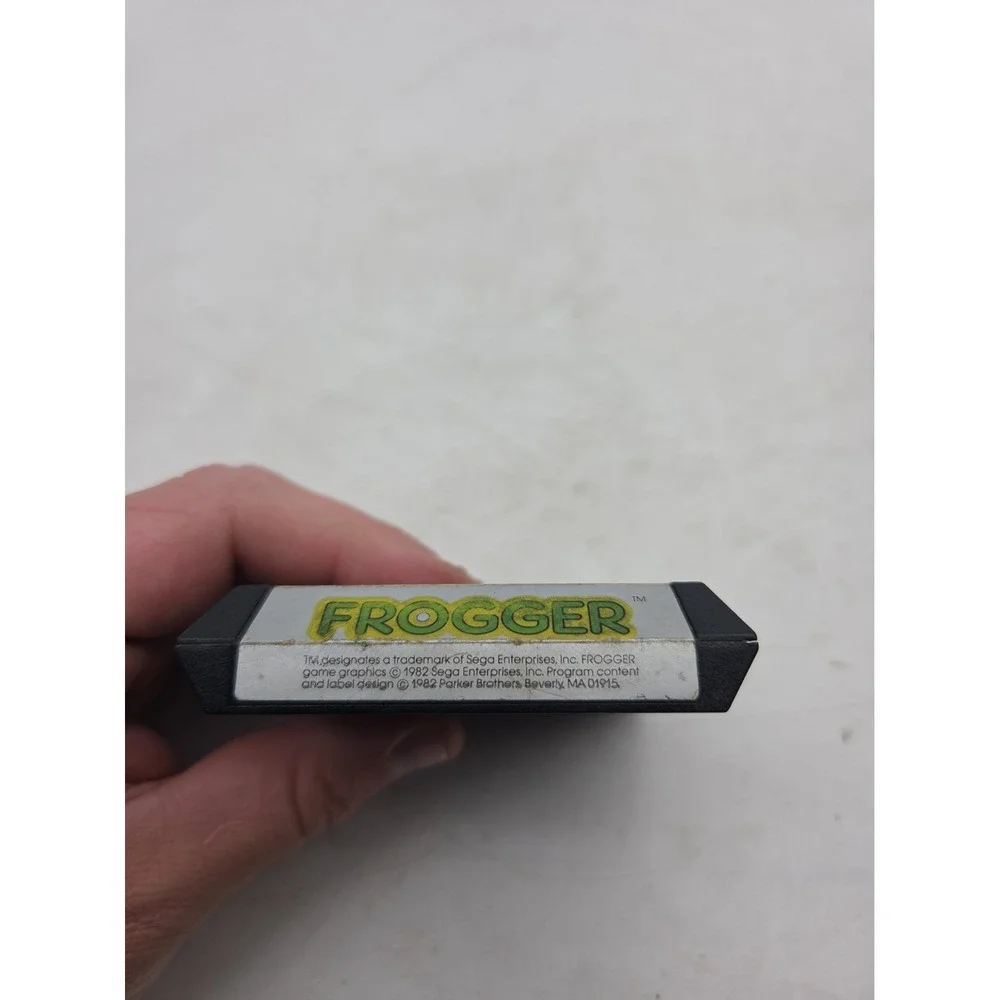 Frogger (Atari 2600, 1982) Authentic Cartridge, Cleaned & Tested